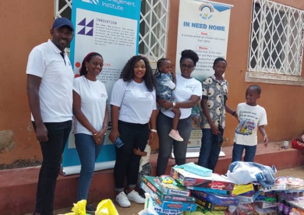 PMI Uganda donated Educational toys, books and foodstuff